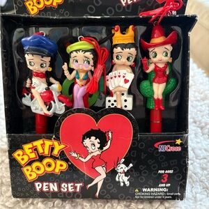 Betty Boop Pen Set by - NJCroce - Collectors
